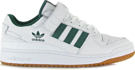 adidas sneakers groen wit